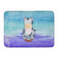 "Caroline's Treasures Cow Watercolor Floor Mat, 19"" x 27"", Multicolor"