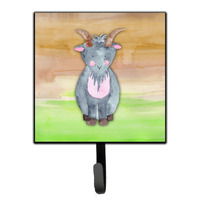"Caroline's Treasures Goat Watercolor Wall Hook, Small, Multicolor"