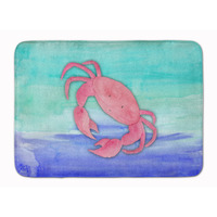 "Caroline's Treasures Crab Watercolor Floor Mat, 19"" x 27"", Multicolor"