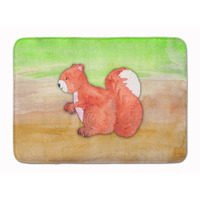 "Caroline's Treasures Squirrel Watercolor Floor Mat, 19"" x 27"", Multicolor"