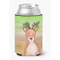 "Caroline's Treasures Deer Watercolor Decorative Can Hugger, Multicolor"