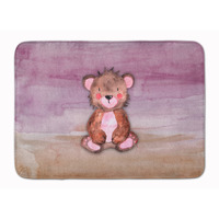 "Caroline's Treasures Bear Cub Watercolor Floor Mat, 19"" x 27"", Multicolor"