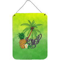 "Caroline's Treasures Summer Enjoy Door Hanging Prints wall-decor, Multicolor"
