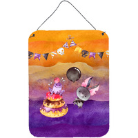 "Caroline's Treasures Halloween Sweets Party Door Hanging Prints wall-decor, Multicolor"