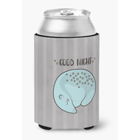 "Caroline's Treasures BB7468CC Nursery Good Night Opossum Can or Bottle Hugger cold-beverage-koozies, Multicolor"