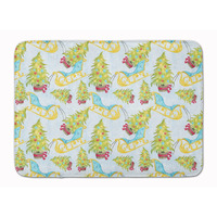 "Caroline's Treasures Christmas Tree and Sleigh Floor Mat, 19"" H x 27"" W, Multicolor"