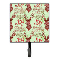 "Caroline's Treasures Merry Christmas Joy Reindeer Wall Hook, Small, Multicolor"