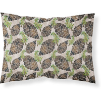 "Caroline's Treasures Watercolor Pine Cones Pillowcase, Standard, Multicolor"