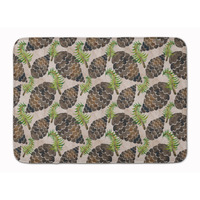 "Caroline's Treasures Watercolor Pine Cones Floor Mat, 19"" H x 27"" W, Multicolor"