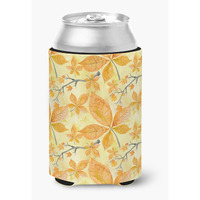 "Caroline's Treasures Fall Leaves and Branches Decorative Can Hugger, Multicolor"
