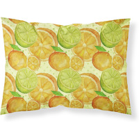 "Caroline's Treasures Watercolor Limes and Oranges Citrus Pillowcase, Standard, Multicolor"