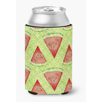 "Caroline's Treasures Watercolor Watermelon Decorative Can Hugger, Multicolor"