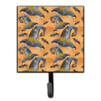 "Caroline's Treasures Watercolor Halloween Witches Hat Wall Hook, Small, Multicolor"