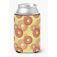 "Caroline's Treasures Watercolor Just Donuts Decorative Can Hugger, Multicolor"