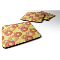 "Caroline's Treasures Watercolor Just Donuts Decorative coasters, 3.5, Multicolor"