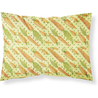 Caroline's Treasures Watercolor Carrots Pillowcase Standard Multicolor