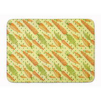 "Caroline's Treasures Watercolor Carrots Floor Mat, 19"" H x 27"" W, Multicolor"
