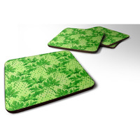 "Caroline's Treasures Watercolor Parsley Decorative coasters, 3.5, Multicolor"