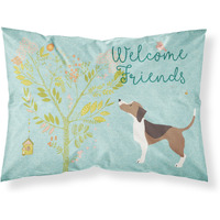 "Caroline's Treasures Welcome Friends Beagle Pillowcase, Standard"