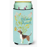 "Caroline's Treasures Welcome Friends Beagle Decorative Can Hugger, Tall Boy, Multicolor"