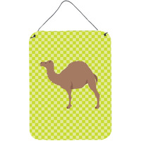 "Caroline's Treasures F1 Hybrid Camel Green Metal Print, 16hx12w, Multicolor"