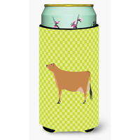 "Caroline's Treasures Jersey Cow Green Decorative Can Hugger, Tall Boy, Multicolor"