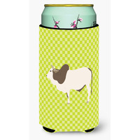 "Caroline's Treasures Malvi Cow Green Decorative Can Hugger, Tall Boy, Multicolor"