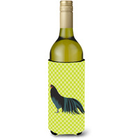 "Caroline's Treasures Sumatra Chicken Green Decorative Bottle Hugger, 750 ml, Multicolor"