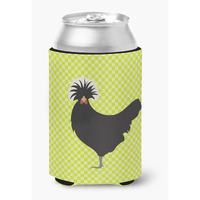 "Caroline's Treasures Polish Poland Chicken Green Decorative Can Hugger, Multicolor"