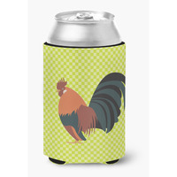 "Caroline's Treasures Dutch Bantam Chicken Green Decorative Can Hugger, Multicolor"