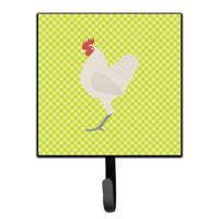 "Caroline's Treasures German Langshan Chicken Green Wall Hook, Small, Multicolor"