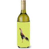 "Caroline's Treasures Kulang Chicken Green Decorative Bottle Hugger, 750 ml, Multicolor"