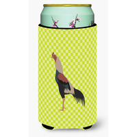 "Caroline's Treasures Kulang Chicken Green Decorative Can Hugger, Tall Boy, Multicolor"