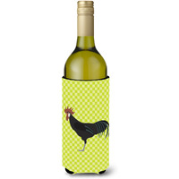 "Caroline's Treasures Minorca Ctalalan Chicken Green Decorative Bottle Hugger, 750 ml, Multicolor"