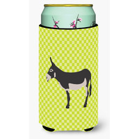 "Caroline's Treasures American Mammoth Jack Donkey Green Decorative Can Hugger, Tall Boy, Multicolor"