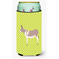 "Caroline's Treasures Australian Teamster Donkey Green Decorative Can Hugger, Tall Boy, Multicolor"