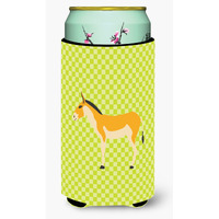 "Caroline's Treasures Turkmenian Kulan Donkey Green Decorative Can Hugger, Tall Boy, Multicolor"