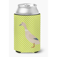 "Caroline's Treasures West Harlequin Duck Green Decorative Can Hugger, Multicolor"