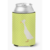 "Caroline's Treasures Bali Duck Green Decorative Can Hugger, Multicolor"
