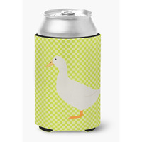 "Caroline's Treasures American Pekin Duck Green Decorative Can Hugger, Multicolor"