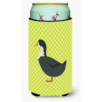 "Caroline's Treasures Blue Swedish Duck Green Decorative Can Hugger, Tall Boy, Multicolor"