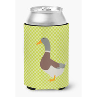 "Caroline's Treasures Saxony Sachsenente Duck Green Decorative Can Hugger, Multicolor"