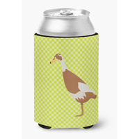 "Caroline's Treasures Indian Runner Duck Green Decorative Can Hugger, Multicolor"