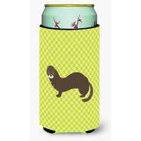 "Caroline's Treasures Russian or European Mink Green Decorative Can Hugger, Tall Boy, Multicolor"