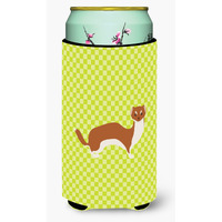 "Caroline's Treasures Weasel Green Decorative Can Hugger, Tall Boy, Multicolor"