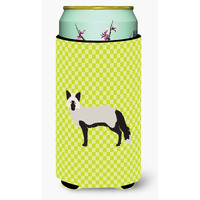 "Caroline's Treasures Silver Fox Green Decorative Can Hugger, Tall Boy, Multicolor"