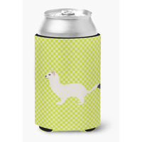 "Caroline's Treasures Stoat Short-tailed Weasel Green Decorative Can Hugger, Multicolor"