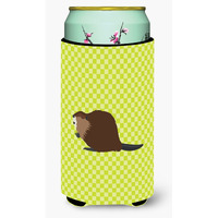 "Caroline's Treasures Eurasian Beaver Green Decorative Can Hugger, Tall Boy, Multicolor"