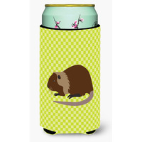 "Caroline's Treasures Coypu Nutria River Rat Green Decorative Can Hugger, Tall Boy, Multicolor"