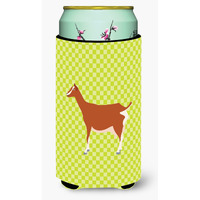 "Caroline's Treasures Toggenburger Goat Green Decorative Can Hugger, Tall Boy, Multicolor"